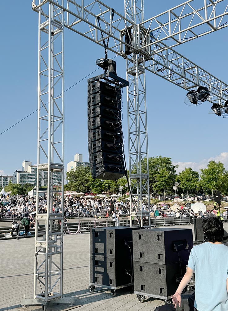 오디오센터 설치 현장 12