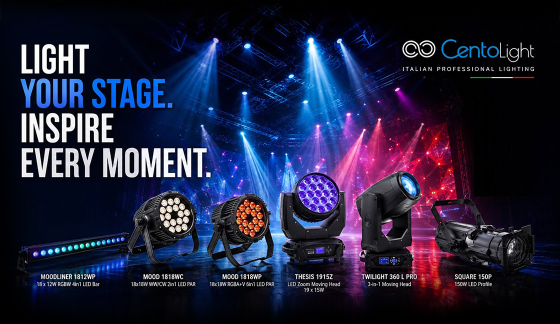 CentoLight 예배 조명 주요 제품 라인업